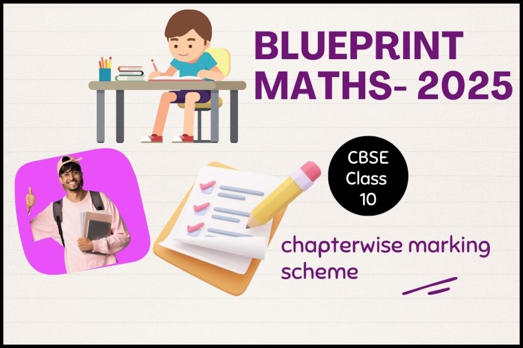 CBSE Class 10 Maths Blueprint for Board Exam 2025
