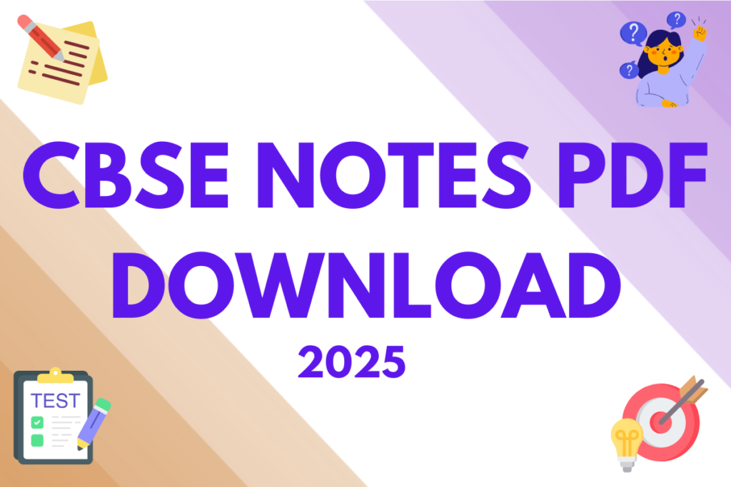 cbse class 10 notes