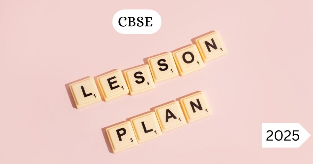 CBSE Class 8 Lesson Plan Maths PDF